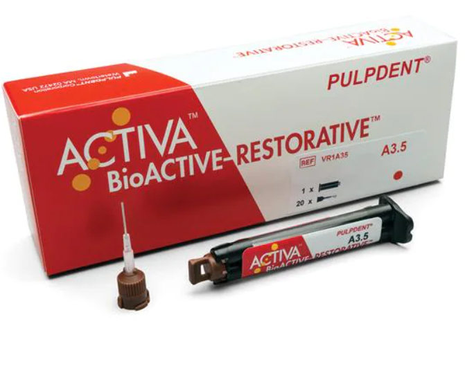 Activa BioActive Composite Resin Restorative, Dual-Cure, Syringe Refill, 5 ml, Universal Viscosity, A3.5, 1/Pk, VR1-A35 thumbnail 7