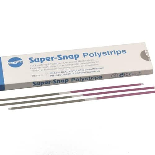 Super-Snap Polystrips, Coarse/Medium, Black/Violet, 100/Pk, L525 thumbnail 9