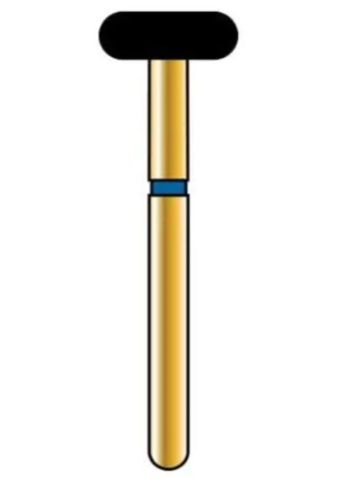 Alpen Multi-Use Diamond Burs, FG, Round Wheel, # 909, 5.5 mm, Coarse, Green, 5/Pk, 60032677 thumbnail 2