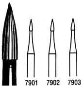#7901 T&F Carbide Bur Needle FG Pack of 5 product image