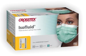 Isofluid Earloop Masks Teal 50/Bx ASTM Level 1 thumbnail 12
