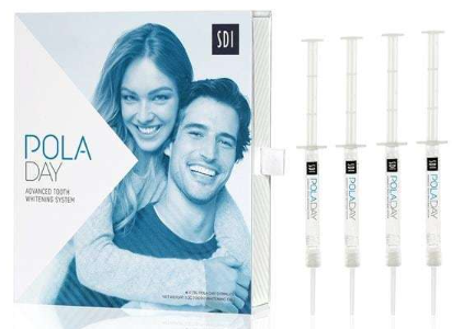 Pola Day Tooth Whitening System, 9.5% Hydrogen Peroxide, Mini Kit, 1.3 g, 4/Pk, 7700104 thumbnail 11