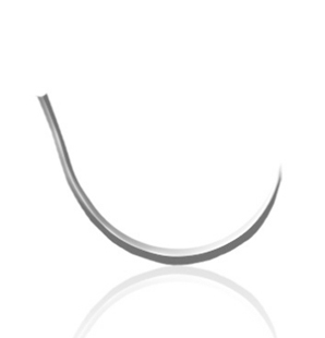 Suture 4-0 27" Polyglycolic Acid Braided C-6 Undyed 12/Pk product image