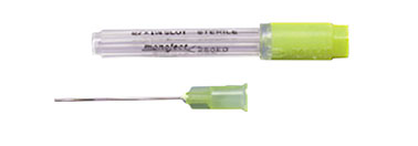 Monoject Endodontic Irrigation Needles, Plastic Hubs, 27 Ga x 1.25", Yellow, 25/Pk, 8881471273 product image