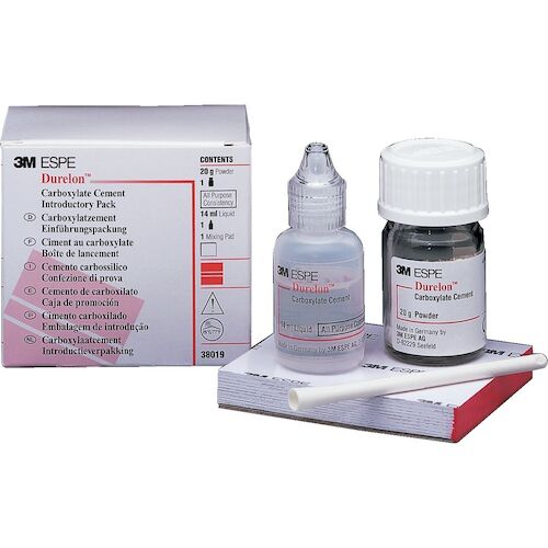Durelon Carboxylate Luting Cement, Regular Set, Introductory Kit, 1/Pk thumbnail 10