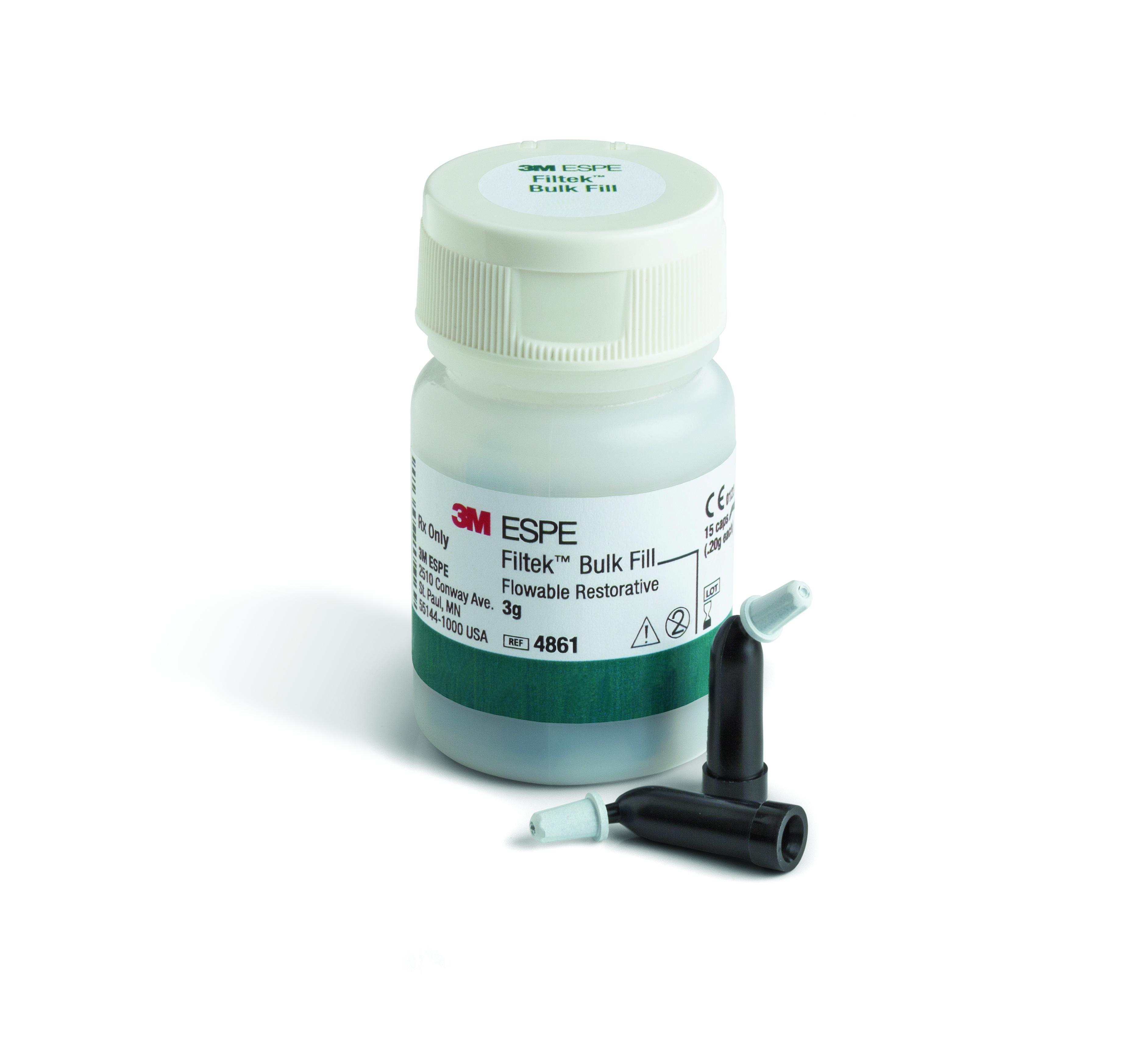 Filtek Bulk Fill Flowable Capsules, 0.2 g, A1, 15/Pk, 4861A1 thumbnail 7