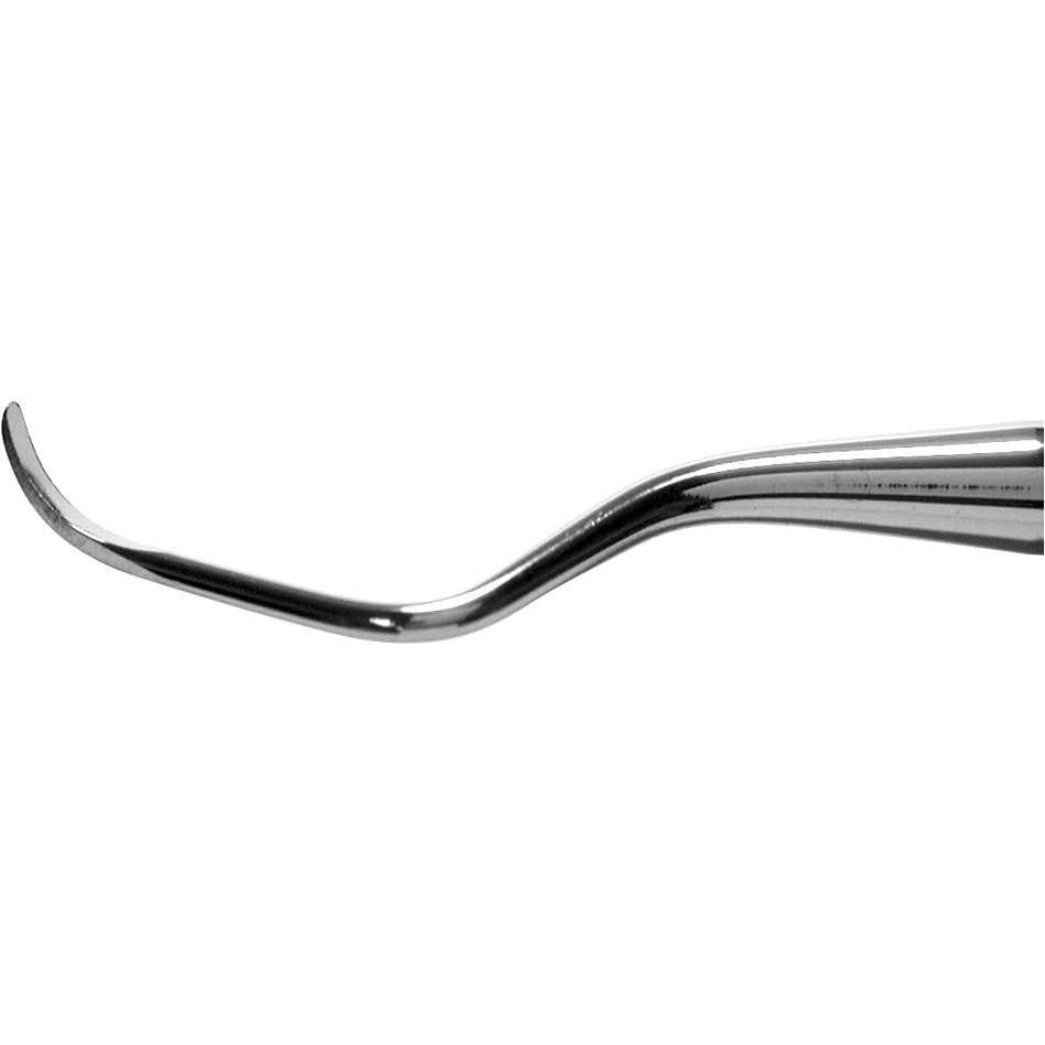 Universal Curette, # 13-14 McCall, Posterior - Sharp Point, EagleLite Handle, Resin, 3/8", Yellow, 1/Pk, AECM13-14SX thumbnail 6