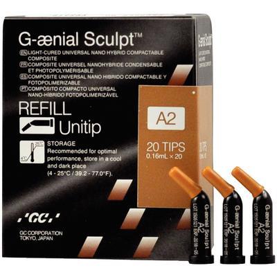 G-aenial Sculpt Universal Composite, Unitip Refill, 0.16 ml, A2, 20/Pk, 009170 thumbnail 12