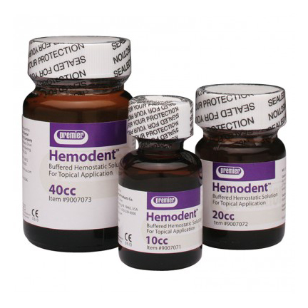 Hemodent Topical Hemostatic Solution, Buffered Aluminum Chloride, 10 cc, 1/Pk, 9007071 product image
