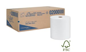Scott Hard Towel Roll Disposable Paper 8 in x 950 Feet White 6Rl/Ca thumbnail 22