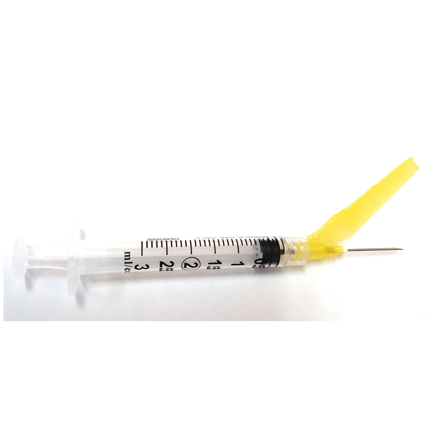 Safety Syringe (3 mL) w/ Safety Needle (20G x 1") 50Bx image